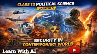 🔐 Security in the Contemporary World | Chapter 5 Political Science Class 12 | AI