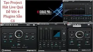 Tạo project h&aacute;t live tr&ecirc;n macbook bằng cubase 11