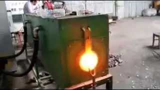 Medium frequency GS-ZP-300 induction forging furnace