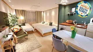 New open] 1sec from hongdae sub&Netflix&Wifi M | Seoul, South Korea | Hotel Review 🛏️