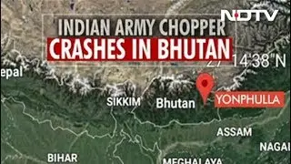 2 Killed As Indian Military Training Team's Helicopter Crashes In Bhutan