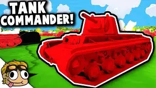 WW2 COMMANDER ON THE FRONT LINES! | Total Tank Simulator Demo 5 First Person Gameplay