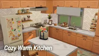 Build a Cozy Kitchen for a Family House with The Sims 4 Kitchen Clutter Kit