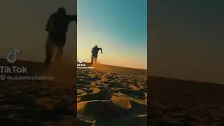 doing uphill run on sand dunes. #athlete #running