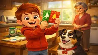 Tucker Learns How to Use His Christmas Money 🎄💰 | Save, Spend & Share for Kids