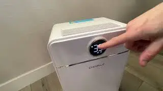 CHIVALZ 1800 Sq.Ft Dehumidifier for Basement, Quiet Dehumidifier for Home, Bedroom, Bathroom