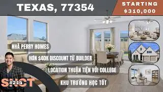 NH&Agrave; PERRY HOMES MAGNOLIA GI&Aacute; $300K VỚI DISCOUNT HƠN $40K | SNCT#214