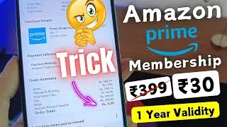 Amazon Prime Membership Voucher Trick Paytm, PhonePe & Swiggy 😱 | Amazon Membership for only ₹30 ✅😍