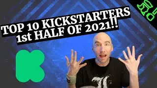 Top 10 Gamefound/Kickstarter Board Games From The 1st Half of 2021! Plus Trends Analysis!