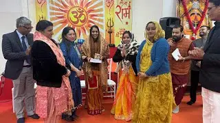 Ambassador Vani Rao Rome Embassy and Consul General: Mr. Lavanya Kumar visit salasar balaji mandir 