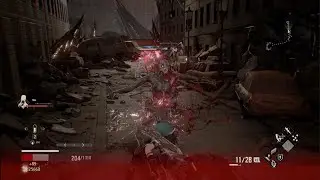 Let's Play CODE VEIN Part 4 Exploring The Ruined City While Mia Tries To Get Me Killed