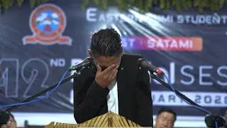 Inito Yepthomi, President Outgoing | Emotional Speech | 42nd Eastern Sumi Students’ Union |