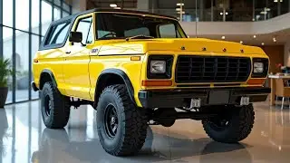 Ford Bronco 4x4 1979 года выпуска. Сейчас таких грузовиков уже не делают.