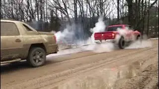 2004 avalanche pulls Dodge Ram 1500
