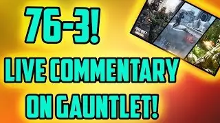 76-3 Gauntlet Live Commentary! VMP = Best SMG?! (Black Ops 3 Awakening DLC Gameplay)