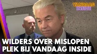 Wilders over mislopen vaste plek bij Vandaag Inside: 'Hoopte op vet contract' | VANDAAG INSIDE