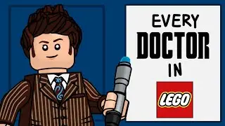 Every Doctor Who Doctor in Lego