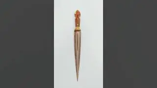 Handmade Forged Steel Circassian Wedge Knife