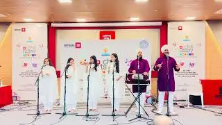 Indian music group song 🎵// AIU Fest// @chitkarauniversity #youtube #viral #indianmusic 