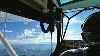 My Spin training in the rear seat of an American Champion Citabria near Phoenix, AZ