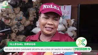 ILLEGAL DRUGS: NDLEA SEIZES CANNABIS WORTH BILLIONS OF NAIRA IN KWARA