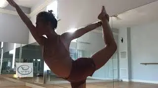 Standing Bow Pose  Dandayamana Dhanurasana
