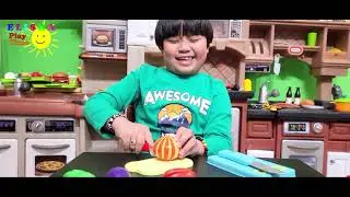 Fruits And Vegetable Cutting Set | Small Vs Big Toy Knife And Chopping Board