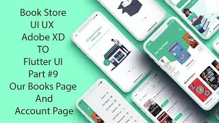 #9 Personalize Your Online Book Store App with an Account Screen | Flutter Tutorial with GitHub