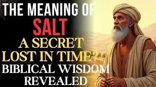 The Meaning of Salt: A Secret Lost in Time? - Biblical Wisdom Revealed