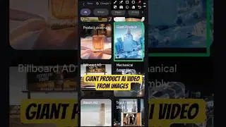 Create Giant Product Ai Video Ads from Image on Mobile Browser #aivideoads