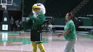 UNT mascot Scrappy b roll