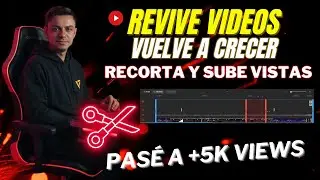 Cómo ARREGLAR y RECORTAR tus VÍDEOS viejos para que VUELVAN a generar VISTAS en el EDITOR de VÍDEOS