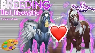 BREEDING UNBREEDABLE HORSES In Horse Riding Tales! (Breeding but it’s art part 2)