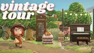 Vintage, Grandma-core Island Tour in Animal Crossing 🎀