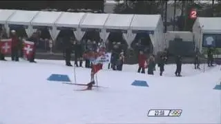 M&eacute;daille d'Or de Jason Lamy Chappuis - Vancouver 2010