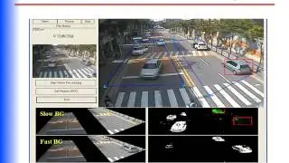 Parking Vehicles Detection Using Background Subtraction and Normalized Cross Correlation