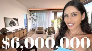 Что можно купить за 6 000 000 долларов в Вест-Голливуде | Роскошная квартира против современного ...