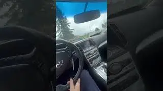 How to take a right turn🙃 #infiniti #g37 #v6 #drift #slide #wetroads #slow #rainyday
