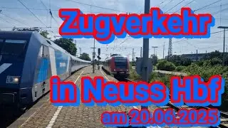 Alt und Neu, Z&uuml;ge in Neuss Hbf. Mit BR 101, BR 111, BR 422, BR 462 und n-Wagen. [Rheinland Tour #12]
