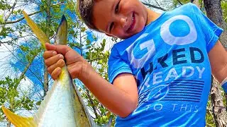 Luke Ryan catches BIG jack!
