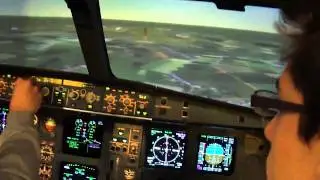 Sim session A330 - Discovering autoland