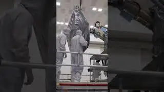 Europa Clipper (High Gain Antenna Install )🛰️📡#shorts