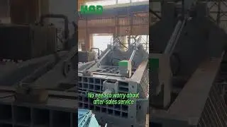 Direct factory price for waste metal baler #scrap #had #baler #machine #scraper #heavydutyequipment