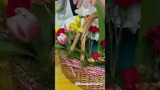 DIY Cute Bunny Flower Arrangement