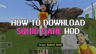How to download Squid Game mod for minecraft 1.17 on android