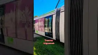 Tramway Avignonnais. #train #Tramway #railway #avignon