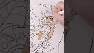Ohuhu Pastel Brush Markers | Female Character | Mabel OC