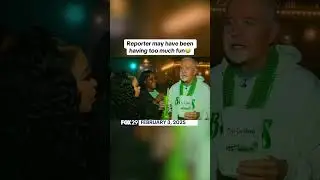 He forgot he was working 😂 #philadelphiaeagles #eagles #Superbowl #superbowlLIV