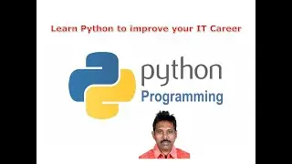 Learn Python to improve your IT Career | G C Reddy |