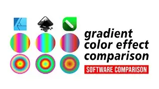 Komparasi Membuat Warna Gradasi di Affinity Designer Vs Inkscape Vs CorelDraw